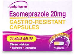Galpharm Esomeprazole 20mg 7 Capsules