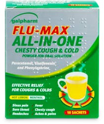 Galpharm Flu-Max All-In-One Chesty Cough & Cold 10 Sachets