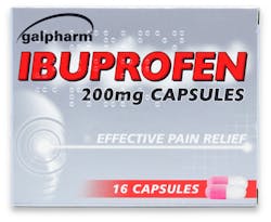 Galpharm Ibuprofen 200mg 16 Capsules