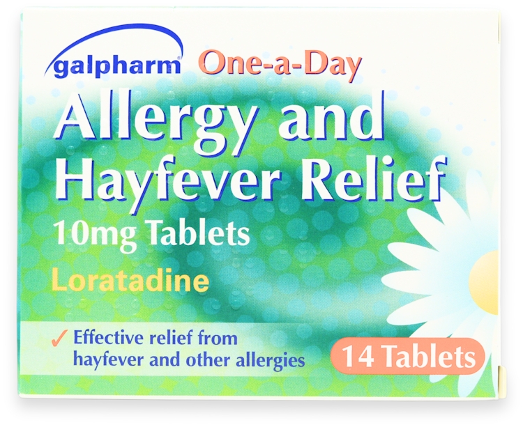 Galpharm Allergy and Hayfever Relief (Loratadine) 10mg Tablets 14
