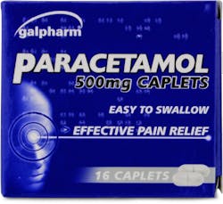Galpharm Paracetamol 500mg 16 Caplets