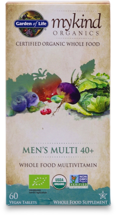 Photos - Vitamins & Minerals Garden of Life Men's 40+ Multi 60 Tabs 