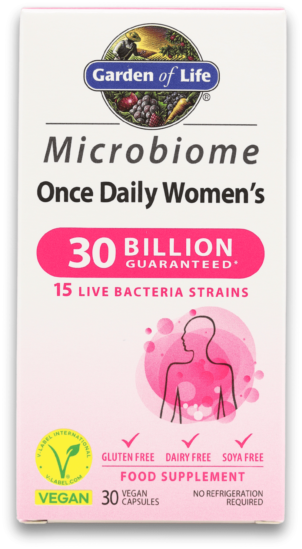 Garden of Life Microbiome Once Daily Women's 30 Capsules