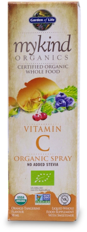 Photos - Vitamins & Minerals Garden of Life Vitamin C Spray  58ml (Orange/Tangerine)