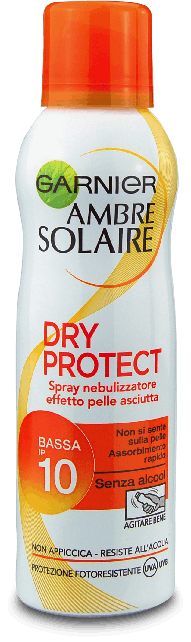 ambre solaire dry mist spf 10