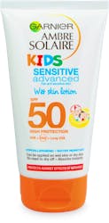 Garnier Ambre Solaire Kids Sensitive Wet Skin Sun Cream SPF50 150ml
