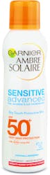 Garnier Ambre Solaire Sensitive Dry Mist Sun Cream Spray SPF50+ 200ml