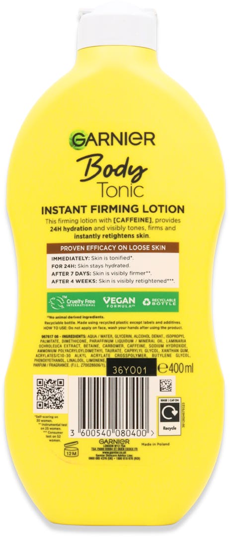 Garnier Body Tonic Firming Lotion 400ml - 2