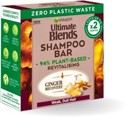 Garnier Ultimate Blends Ginger Recovery Revitalising Shampoo Bar 60g