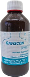 Gaviscon Advance Aniseed Suspension - Dispensary sale - 500ml