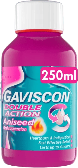 Gaviscon Double Action Aniseed 250ml