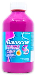 Gaviscon Double Action Aniseed Oral Suspension 600ml