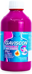 Gaviscon Double Action Mint Oral Suspension 600ml