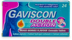 Gaviscon Double Action Mixed Berries 24 Pack