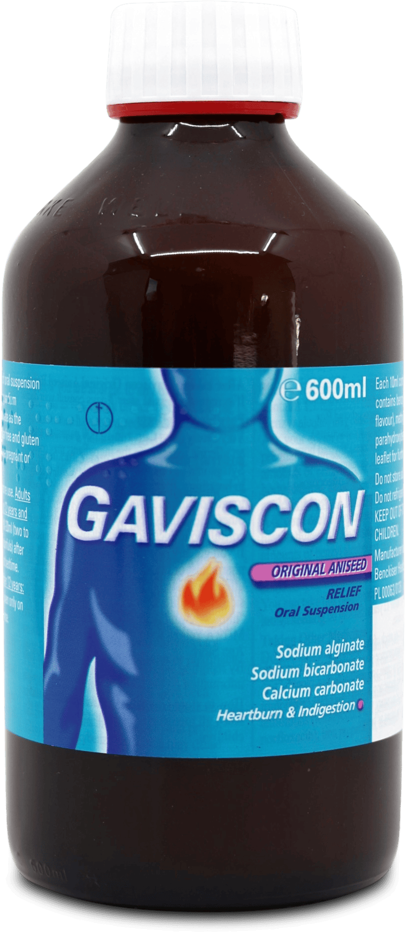 Gaviscon Original Aniseed Relief Oral Suspension 600ml