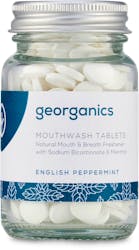 Georganics Mouthwash Tablets English Peppermint 180 Tablets