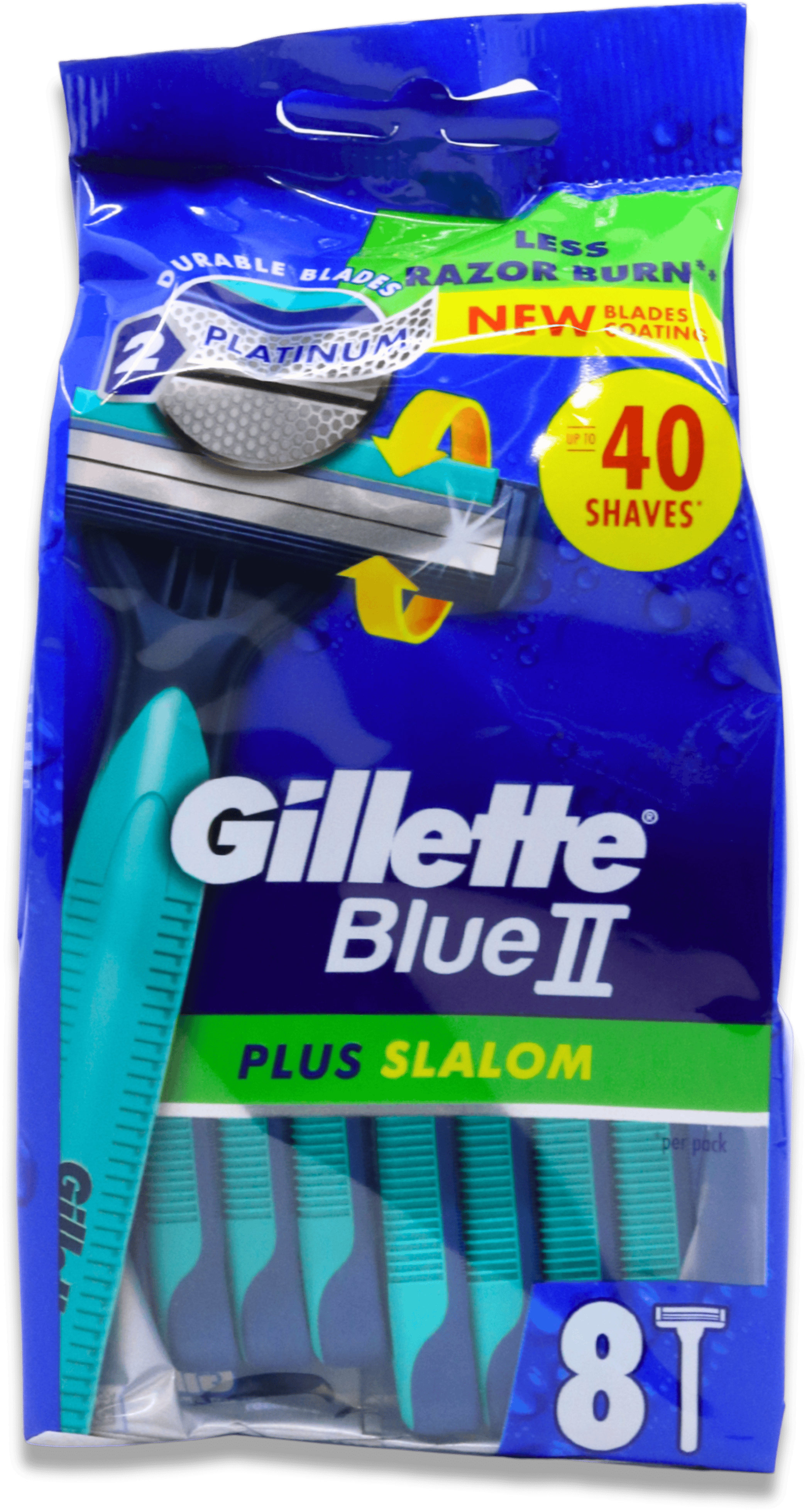 Gillette Blue 2 Plus Disposable Razors 8 Pack
