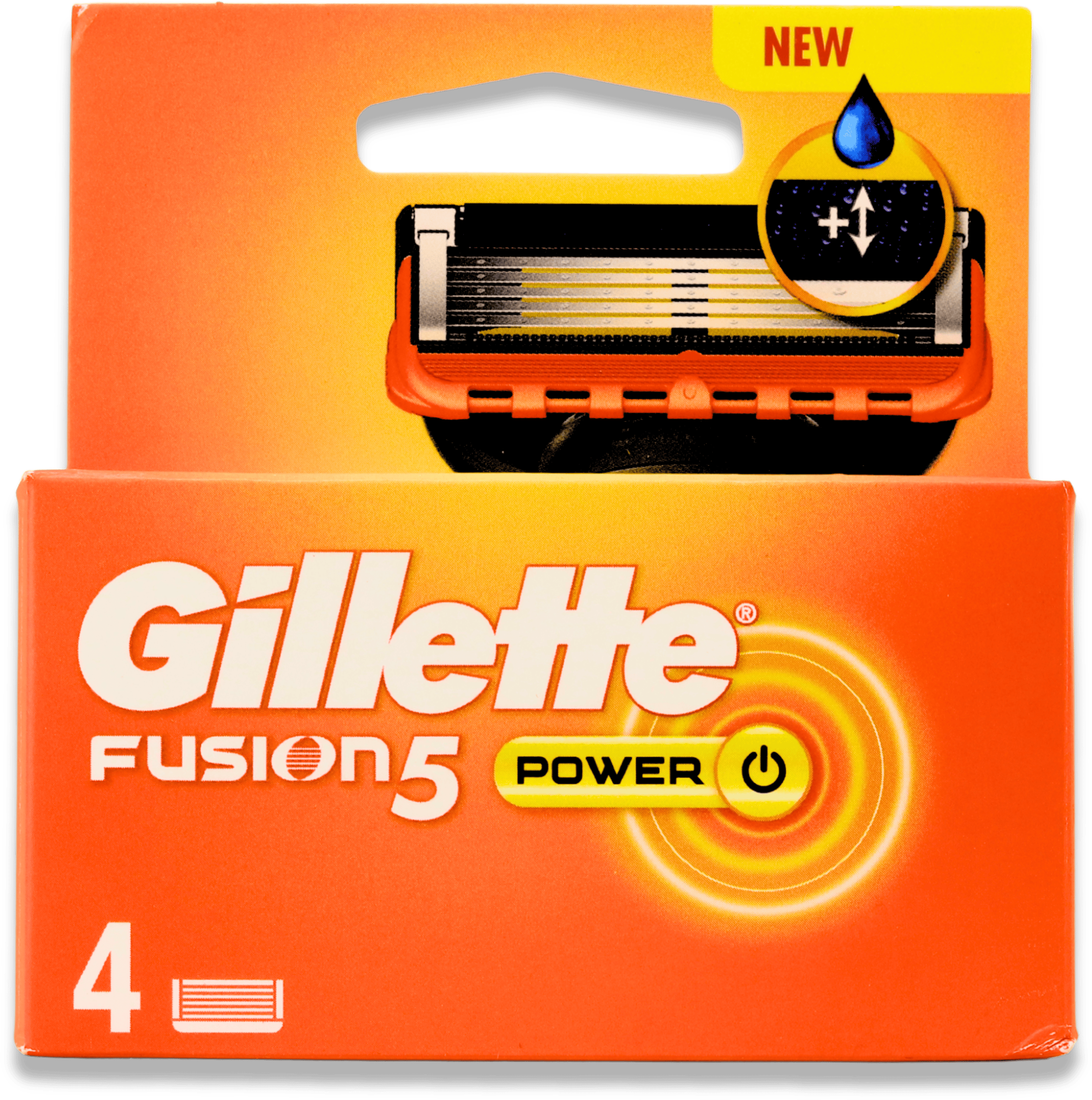 Gillette Fusion5 Power Razor Blades 4 Pack