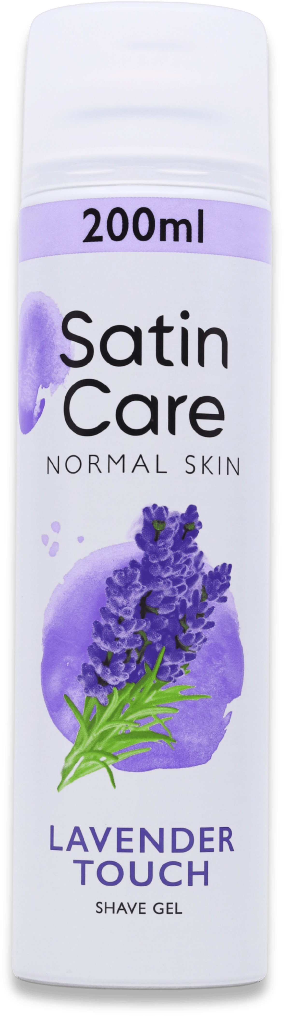 Gillette Satin Care Lavender Touch Shave Gel 200ml