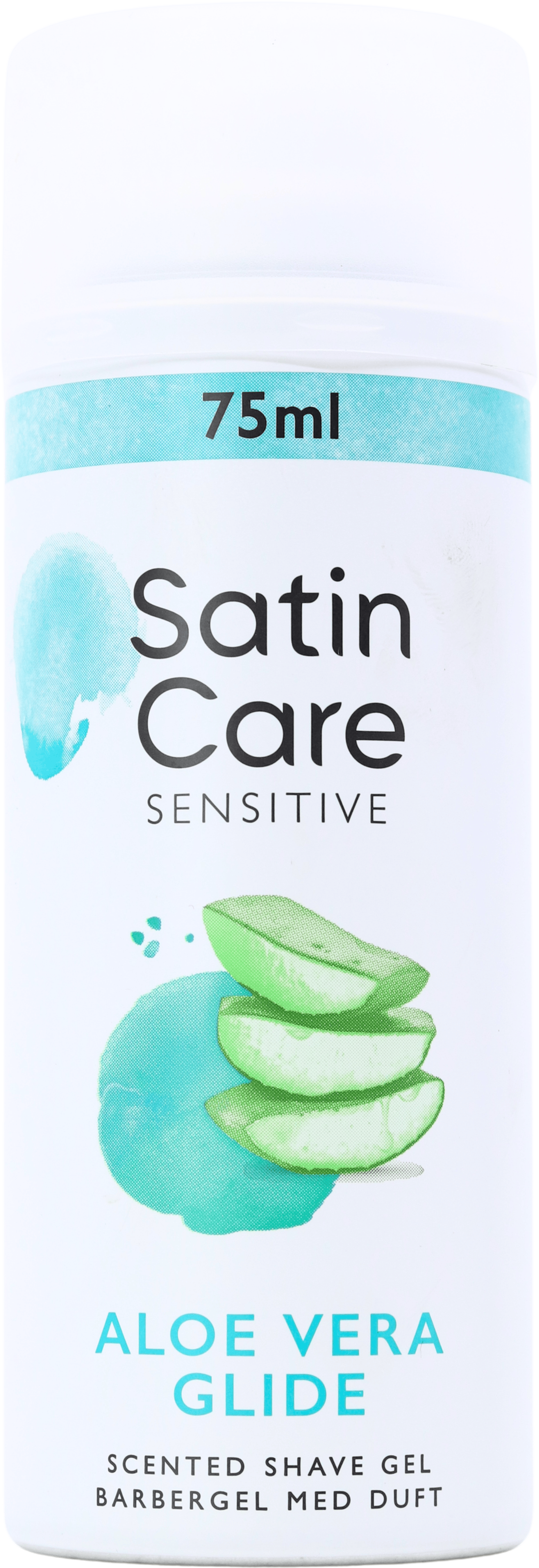Gillette Satin Care Sensitive Aloe Vera Shaving Gel 75ml