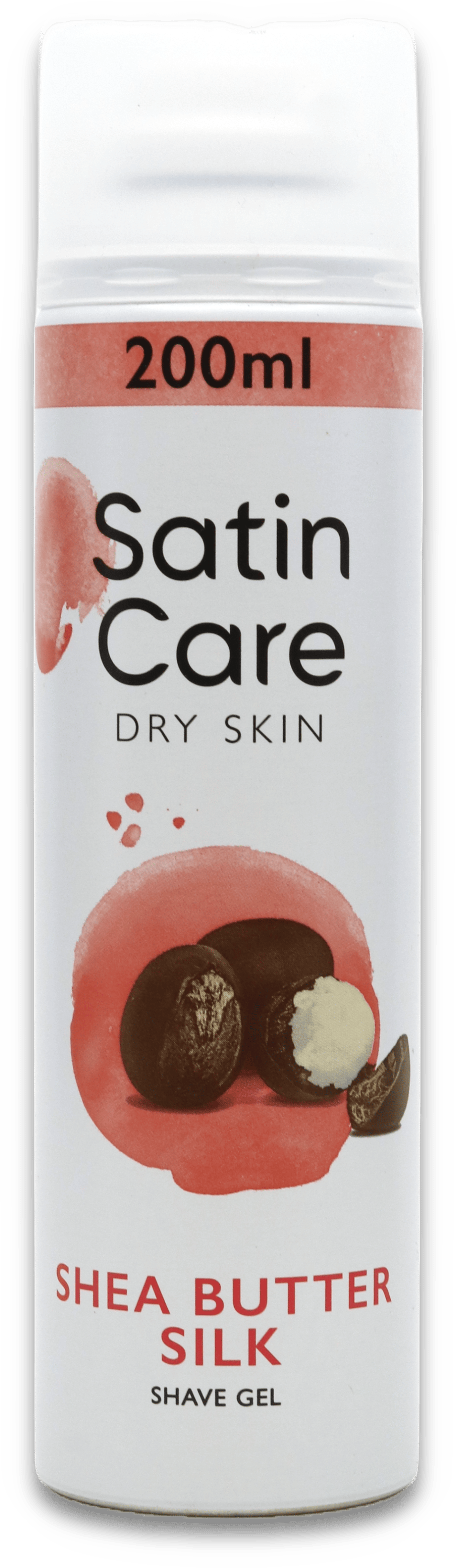 Gillette Satin Care Shea Butter Silk Shaving Gel 200ml