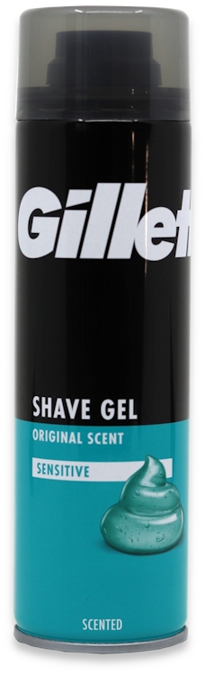Gillette Shave Gel Classic Sensitive Skin 200ml 0918
