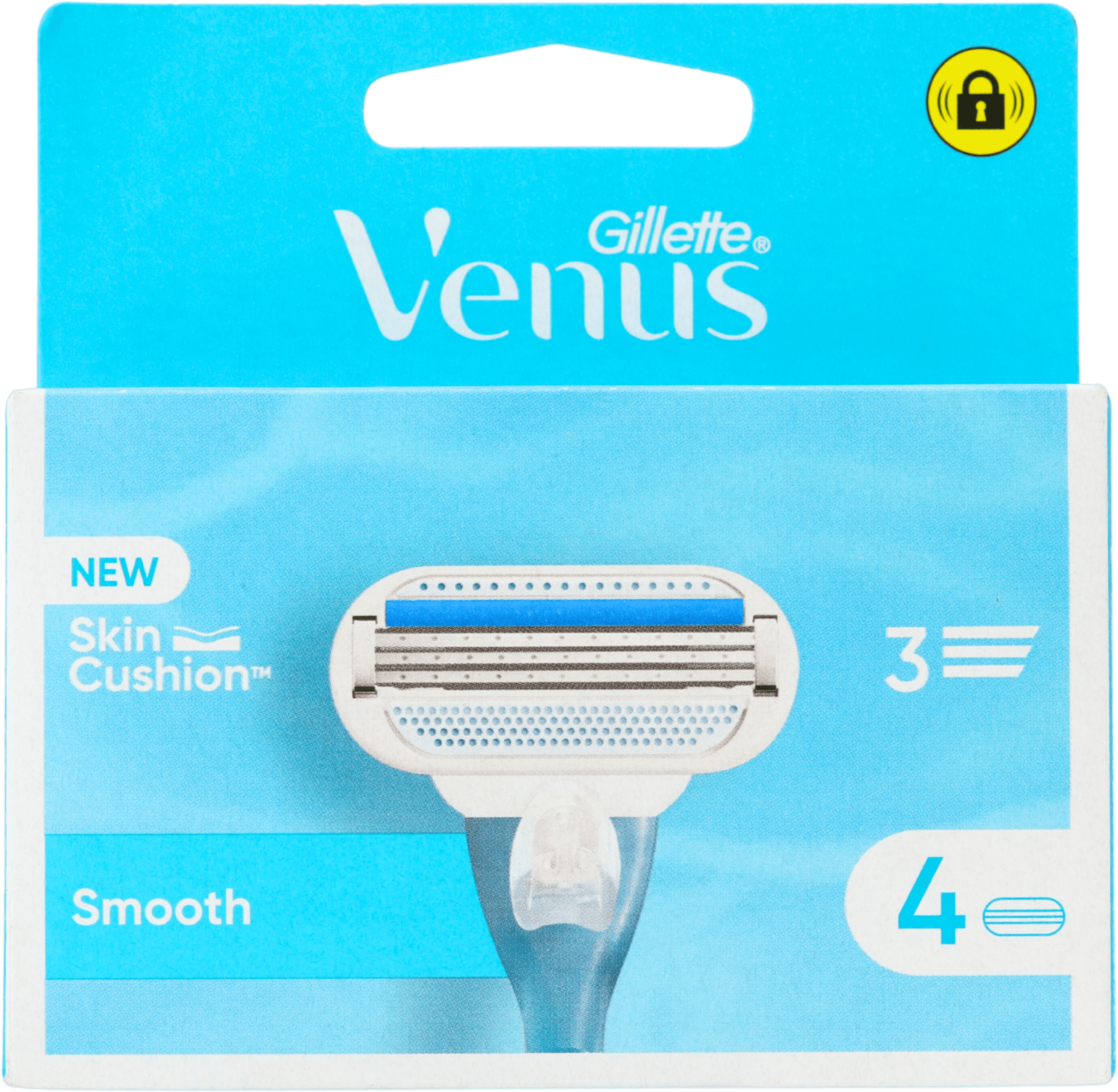 Gillette Venus 3 Smooth Razor 4 Replacement Blades