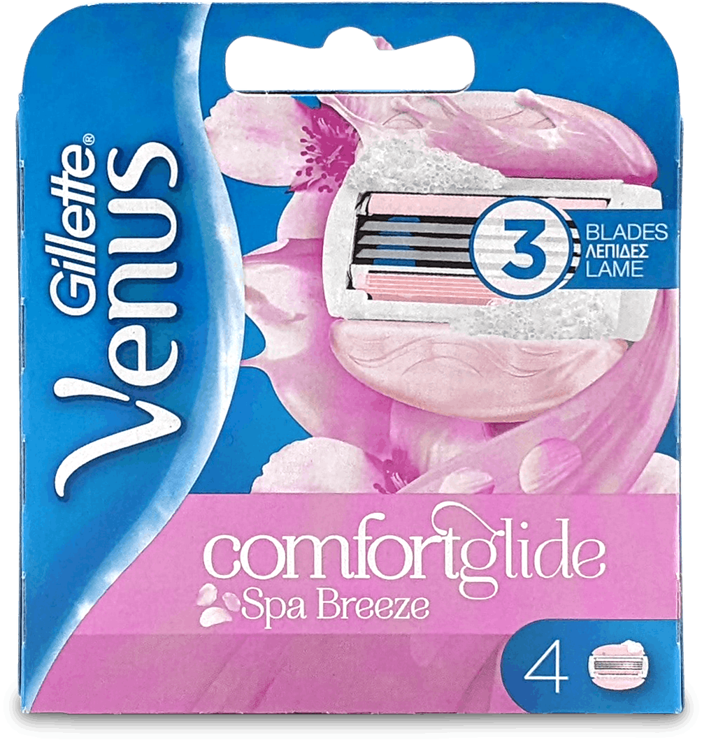 Gillette Venus Comfortglide Spa Breeze Women's Razor Blades | Medino