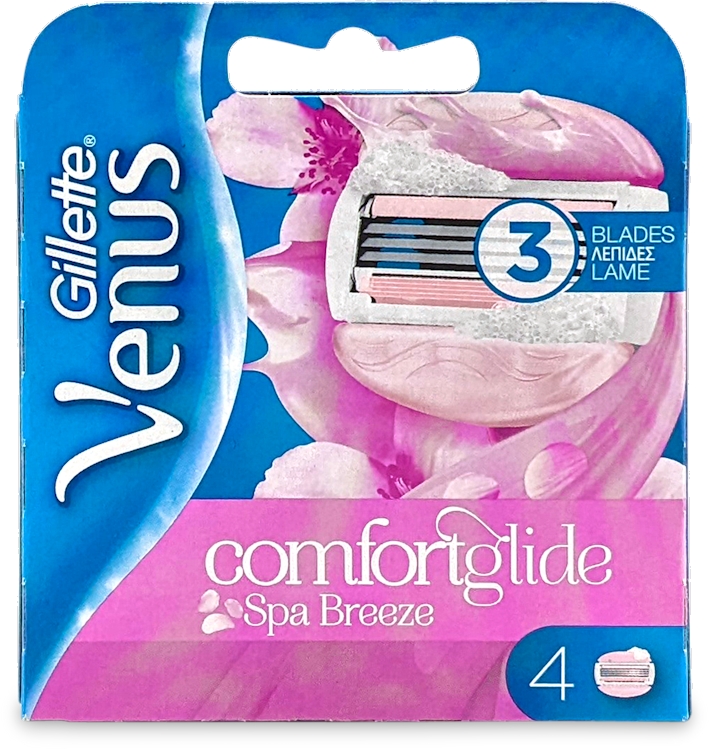 Photos - Hair Removal Cream / Wax Gillette Venus Comfortglide Spa Breeze Women's Razor Blades 