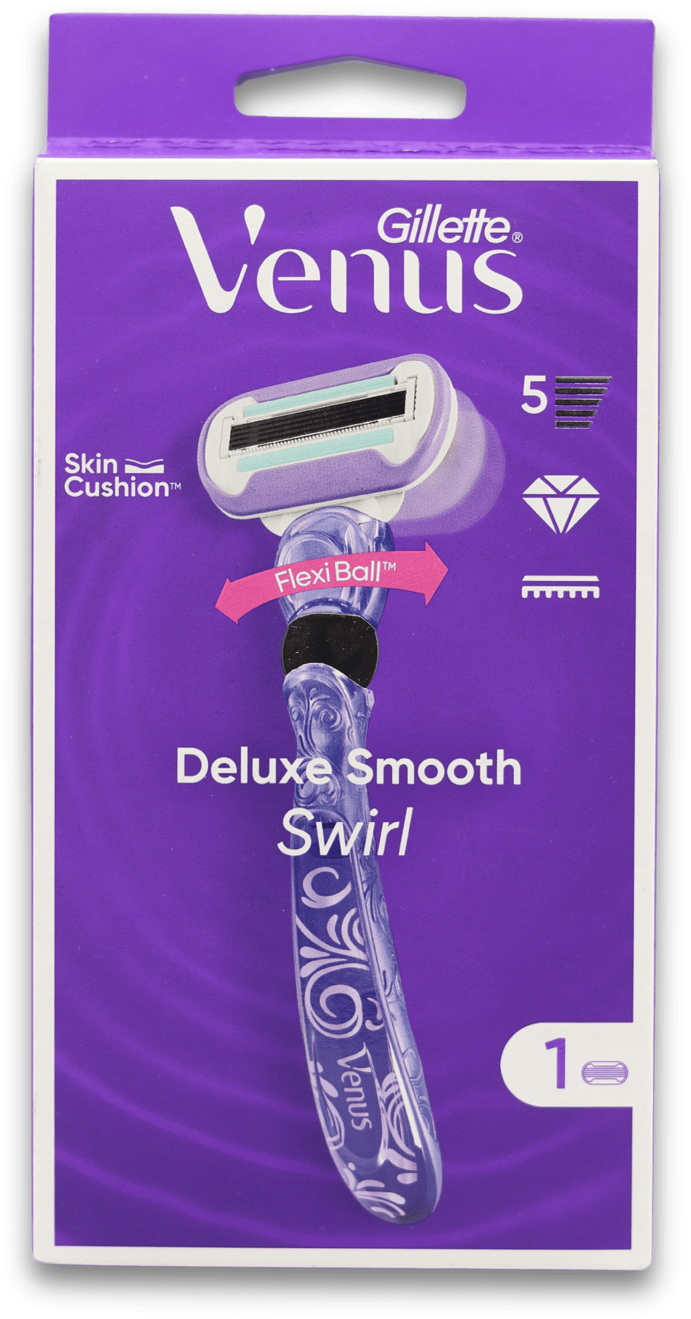 Gillette Venus Flexi Ball Deluxe Smooth Swirl Razor