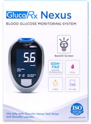 GlucoRx Nexus Blood Glucose Meter