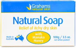 Grahams Manuka Honey Soap Bar 100g