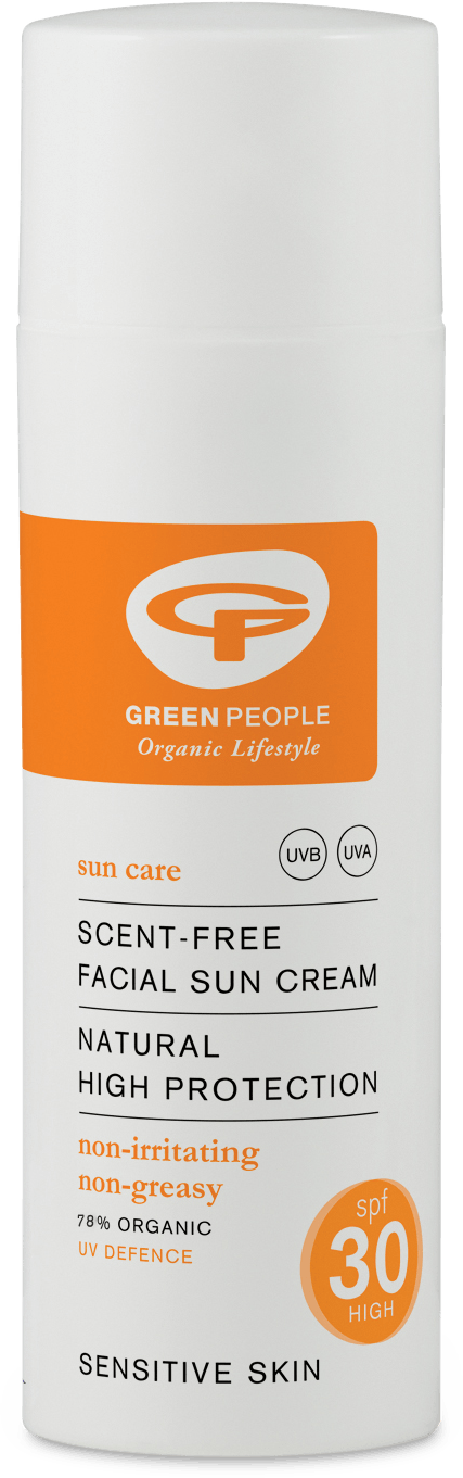 green people facial suncream