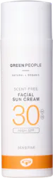 Green People Facial Sun Cream Scent Free SPF30 50ml