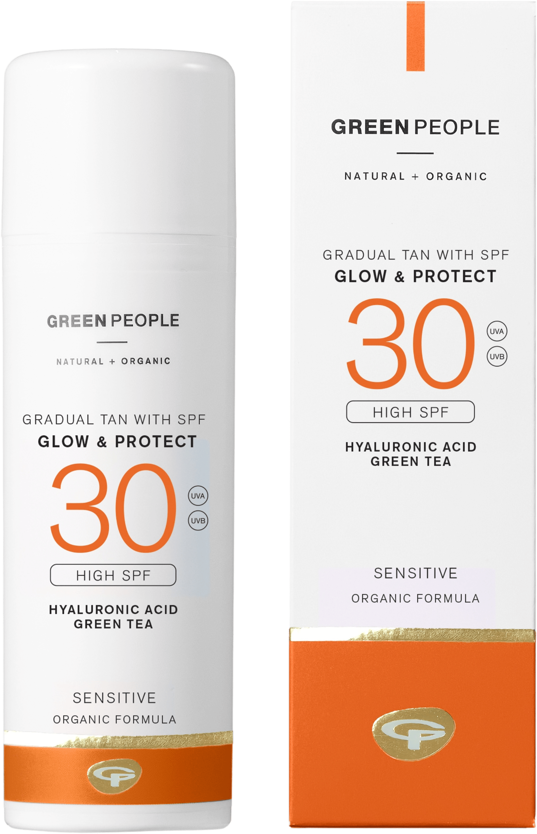Green People Glow & Protect SPF30 Gradual Tan 150ml