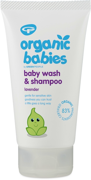 Photos - Hair Product Green People Organic Babies Lavender Wash & Shampoo 150ml 