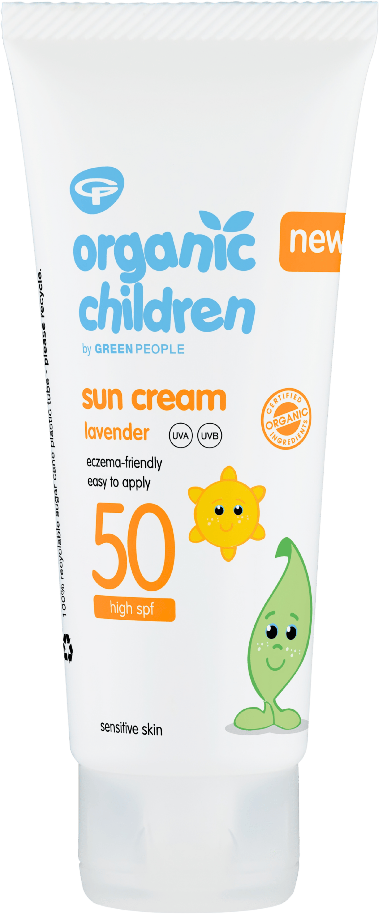 Green People Organic Children Lavender Sun Cream SPF50 100ml