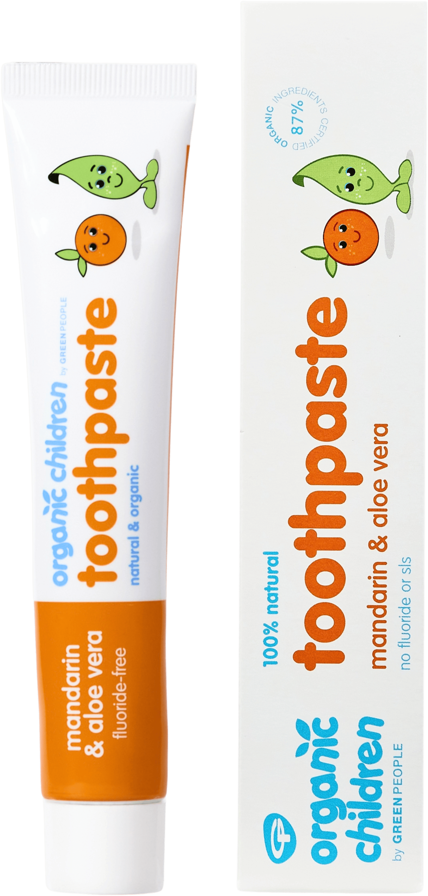 Green People Organic Children Mandarin Toothpaste 50ml
