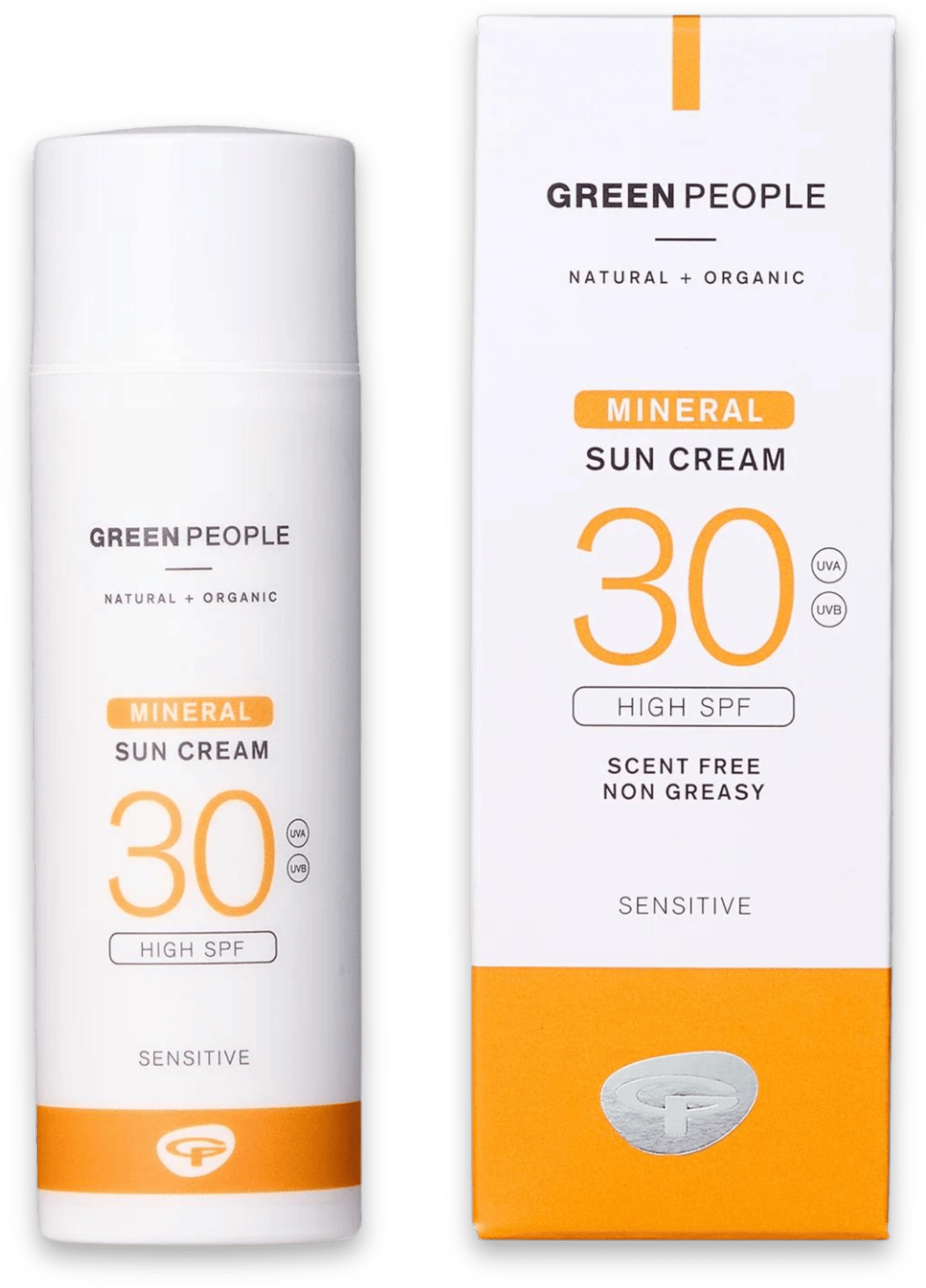 Green People Scent Free Mineral Sun Cream SPF30 50ml
