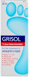 Grisol Athlete Foot Spray 20ml
