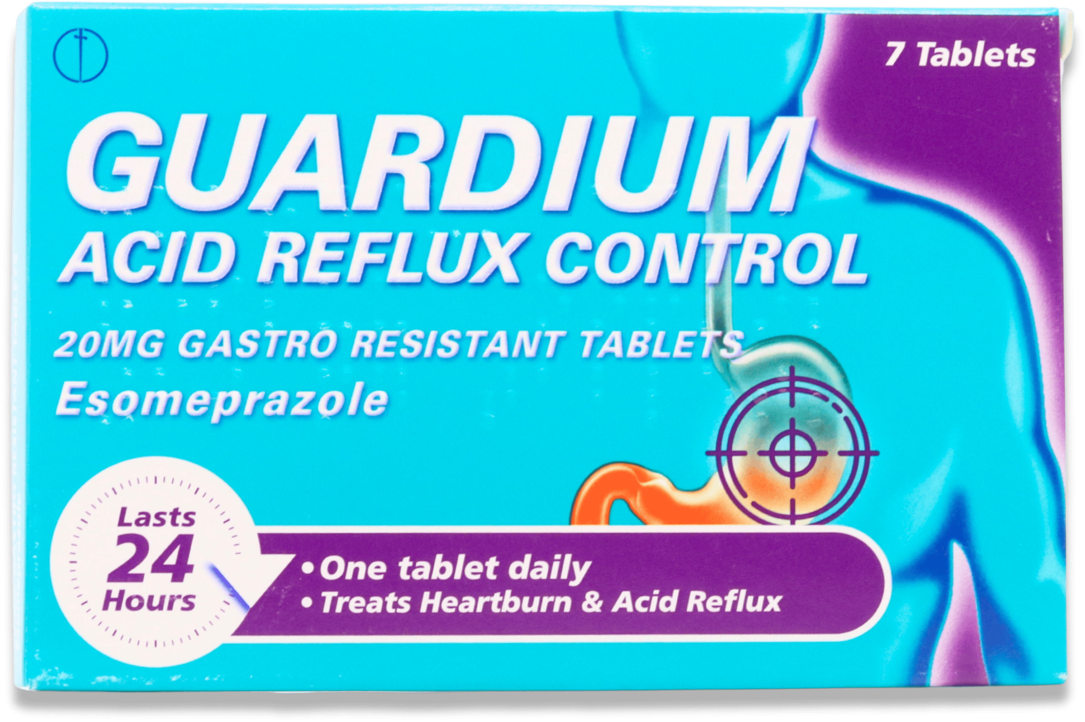 Guardium Acid Reflux Control 20mg 7 Tablets