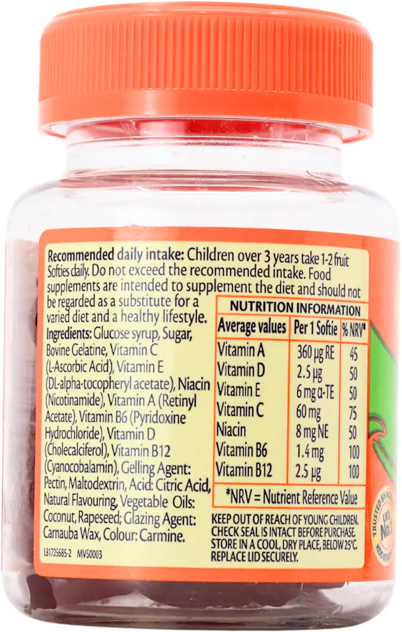 Haliborange Multivitamins 3-12 Years 30 Strawberry Softies - 2