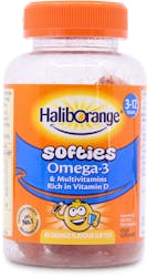 Haliborange Omega 3 Orange Softies 60 pack