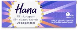 Hana 75mg Contraceptive Tablets 1 Month Supply