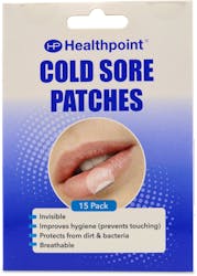 Healthpoint Cold Sore Patches 15 pack