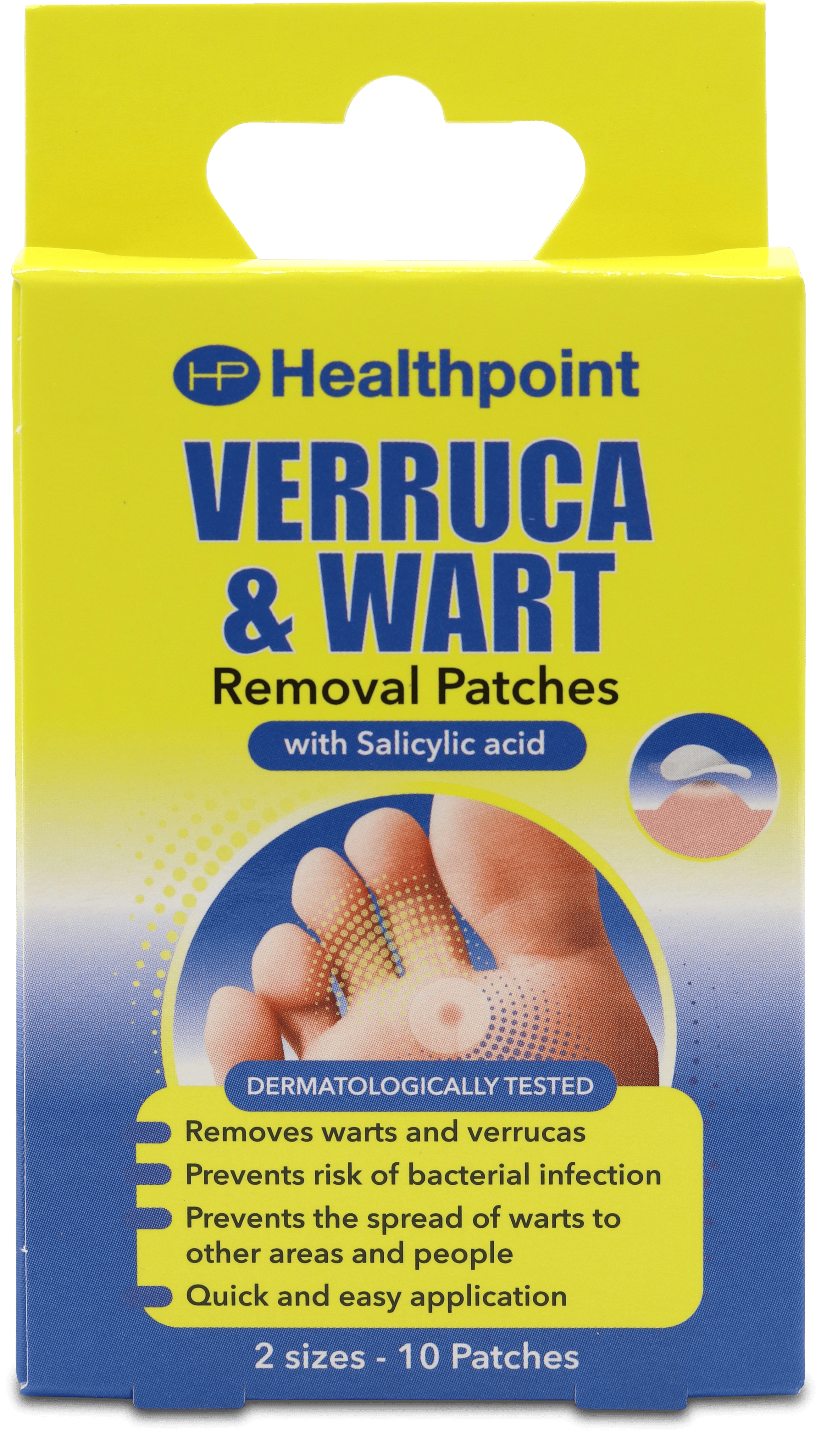 Healthpoint Verruca & Wart Patch 10 Pack