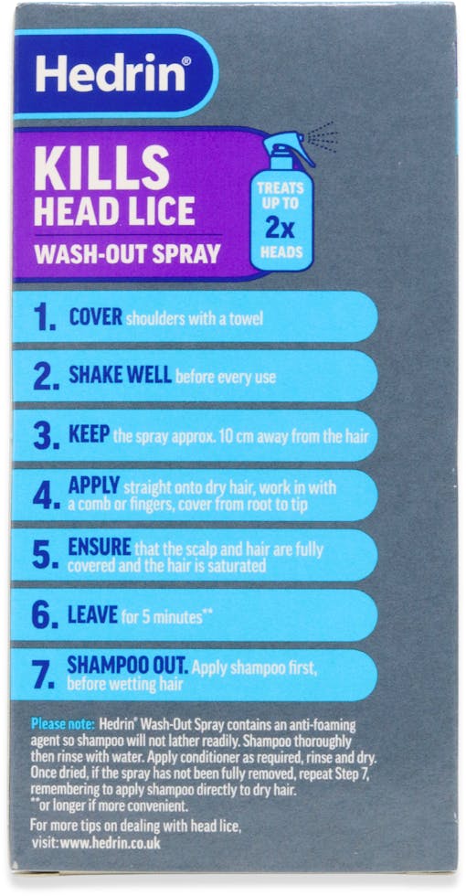 Hedrin Spray 60ml - 3