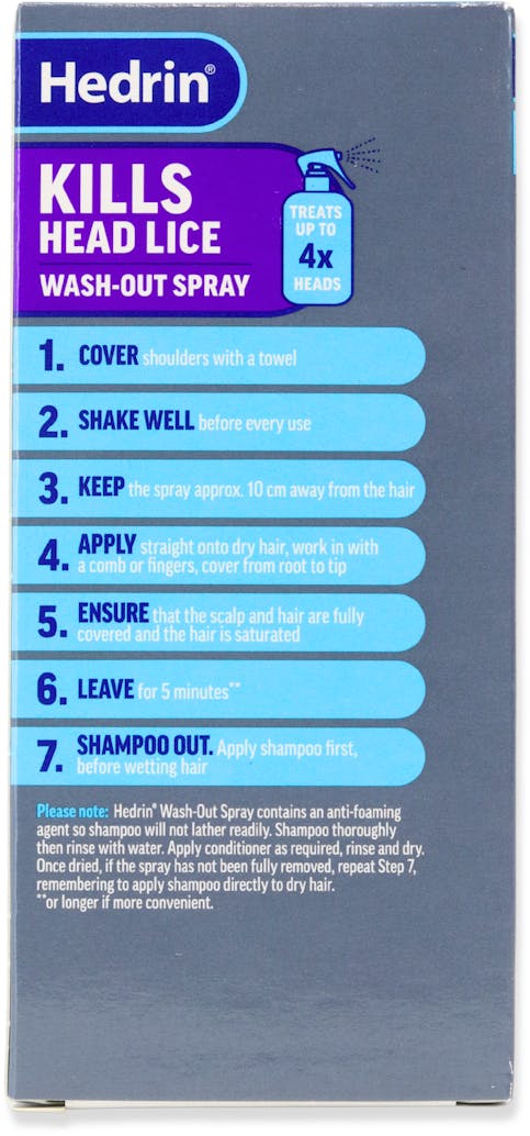 Hedrin Spray Gel 100ml - 3