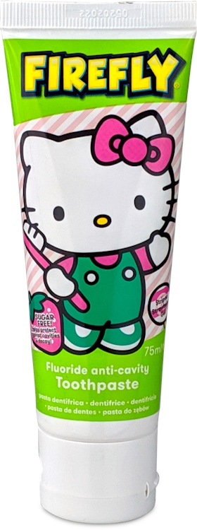 Photos - Toothpaste / Mouthwash Firefly Hello Kitty  Fluoride Anti-Cavity Toothpaste 75ml 