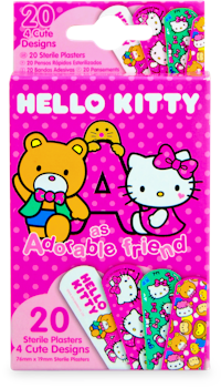 Tiritas infantiles, 20uds. VitalCare Hello Kitty Kids Plasters
